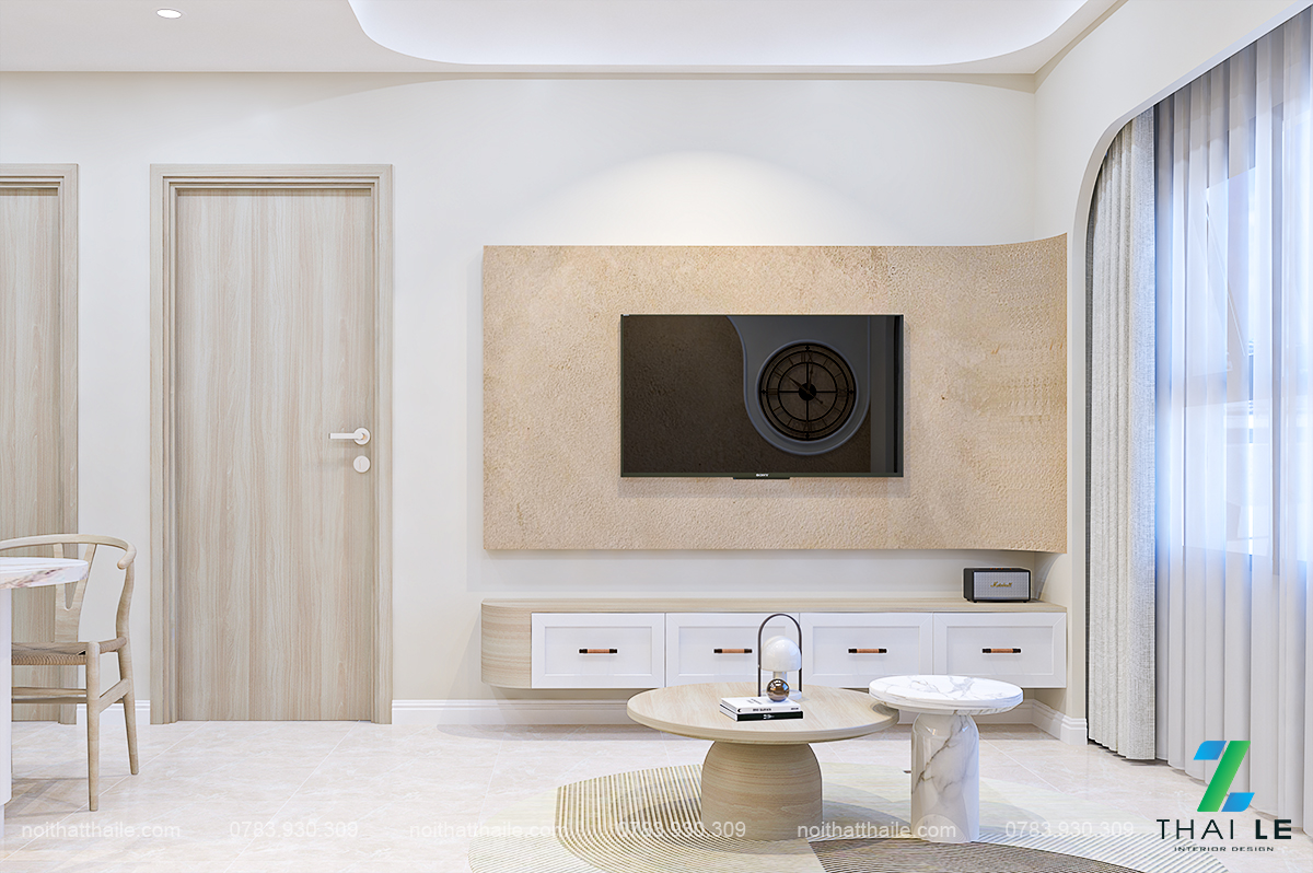 Thiết kế nội thất căn hộ The Harmonie Phú Mỹ Hưng - Block A1